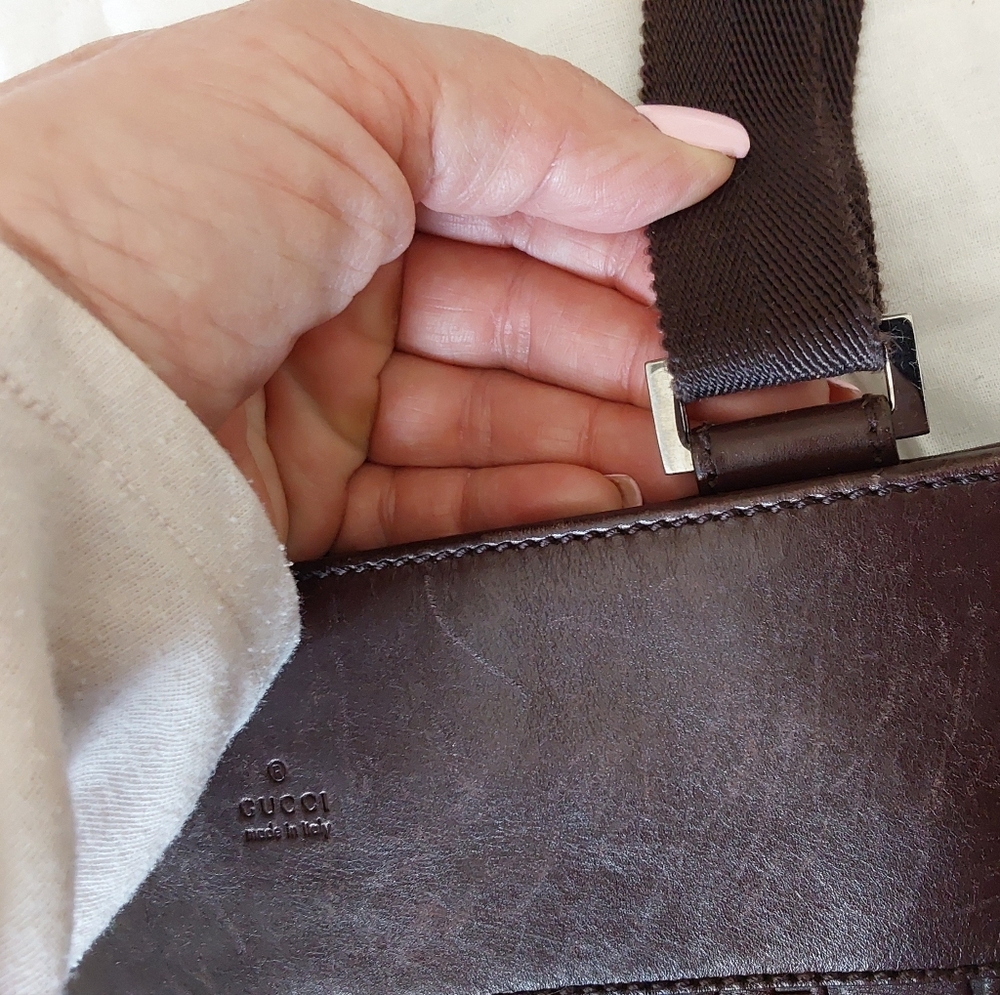 Vintage Mens GUCCI bag - Picture 2 of 16